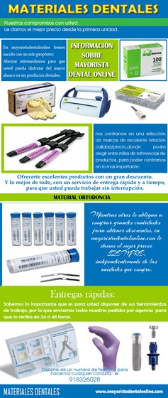 material ortodoncia: materiales dentales